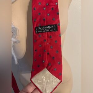 Vintage Christian Dior Silk Tie